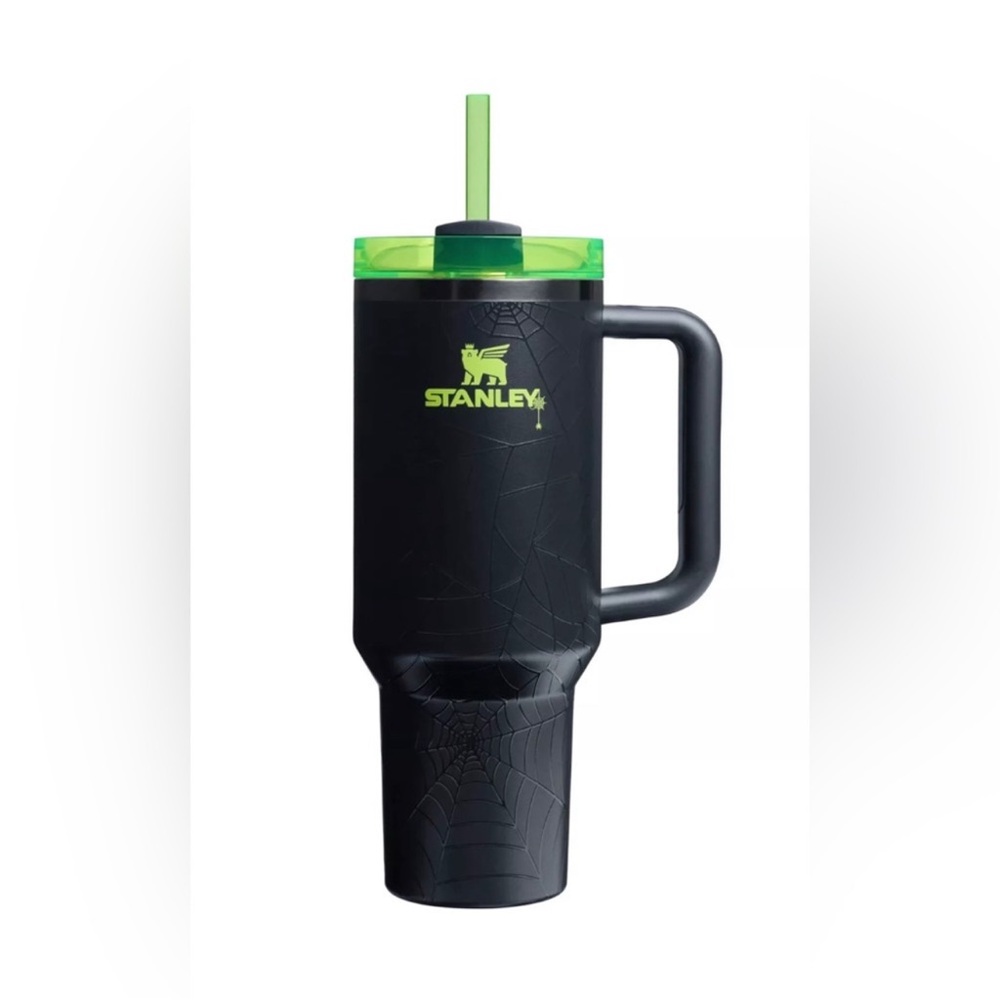 🕷️GLOW HALLOWEEN STANLEY H2.0 FLOWSTATE TUMBLER 40oz LIMITED EDITION SPIDER WEB